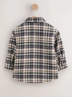 Jassen, Jacks En Kinderwagenpakjes|Jassen En Jacks*Next - Geruite shacket met borgvoering (3mnd -7jr) Mono Core