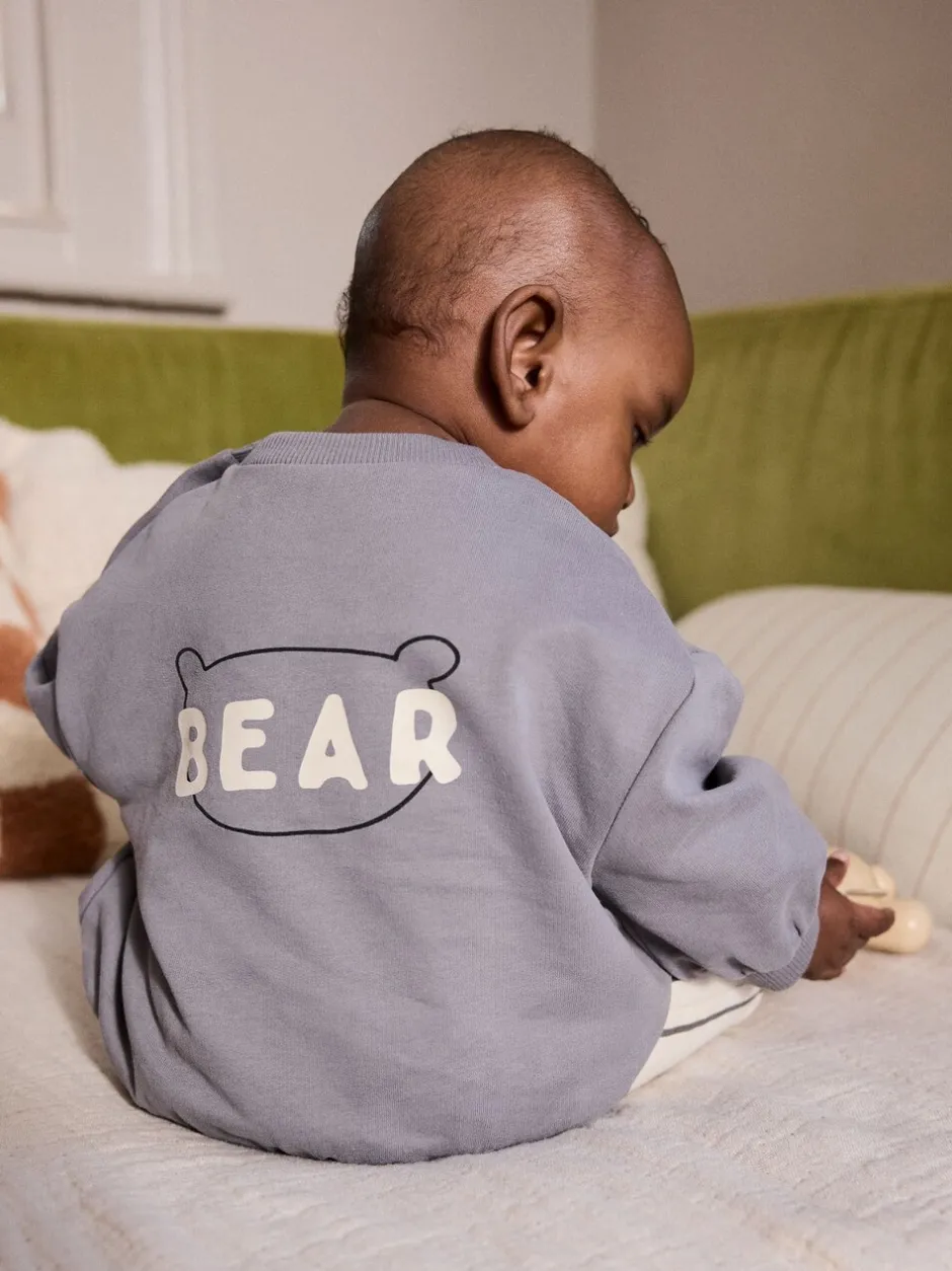 Truien En Breisels|Joggingbroeken|Next Monochroom - Baby sweatshirt en joggingbroek set (0mnd-2jr)