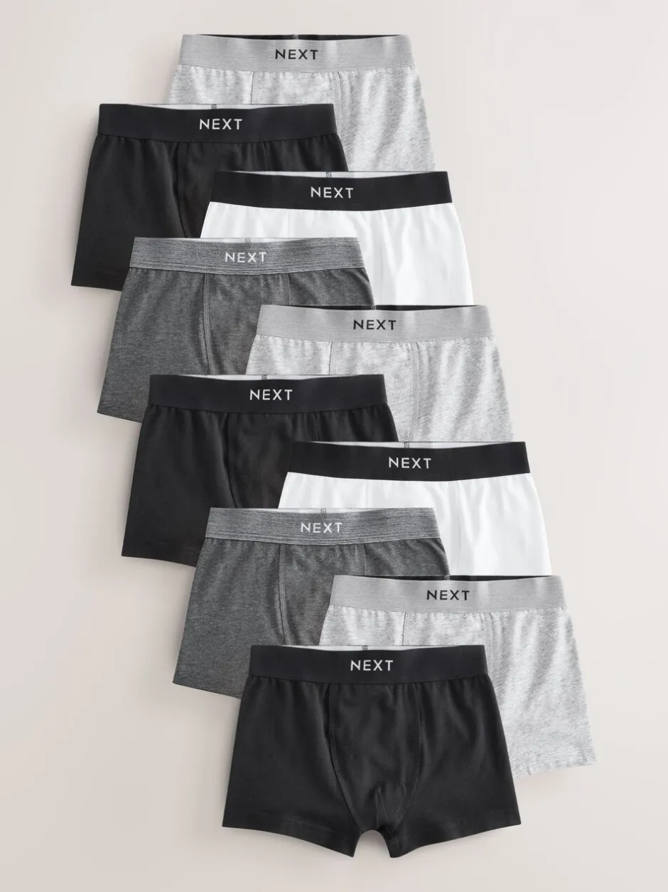Multipacks|Ondergoed|Next Monochroom - Verpakking van 10 trunks (1,5-16jr)
