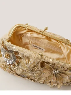 Tassen En Portemonnees|Monsoon Bloom Floral Embellished Clutch Bag