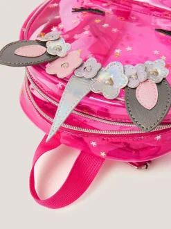 Tassen*Monsoon Clear Unicorn Backpack