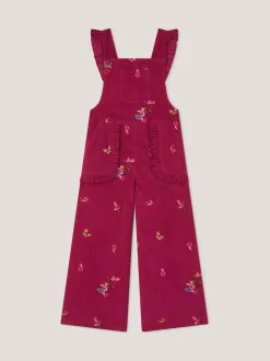 Tuinbroeken|Jumpsuits En Playsuits*Monsoon Embroidered Corduroy Dungarees