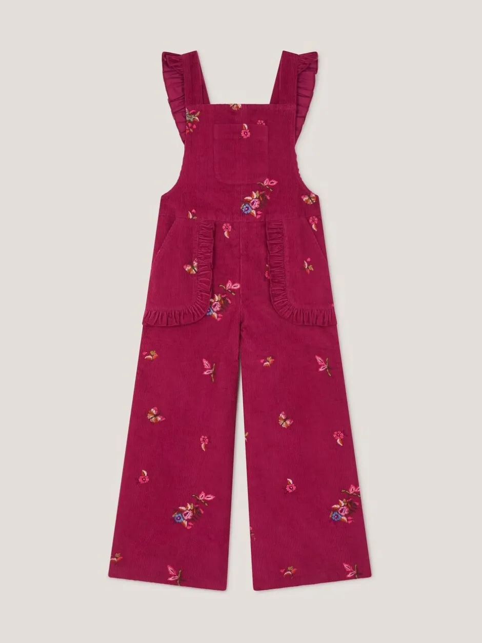Tuinbroeken|Jumpsuits En Playsuits*Monsoon Embroidered Corduroy Dungarees