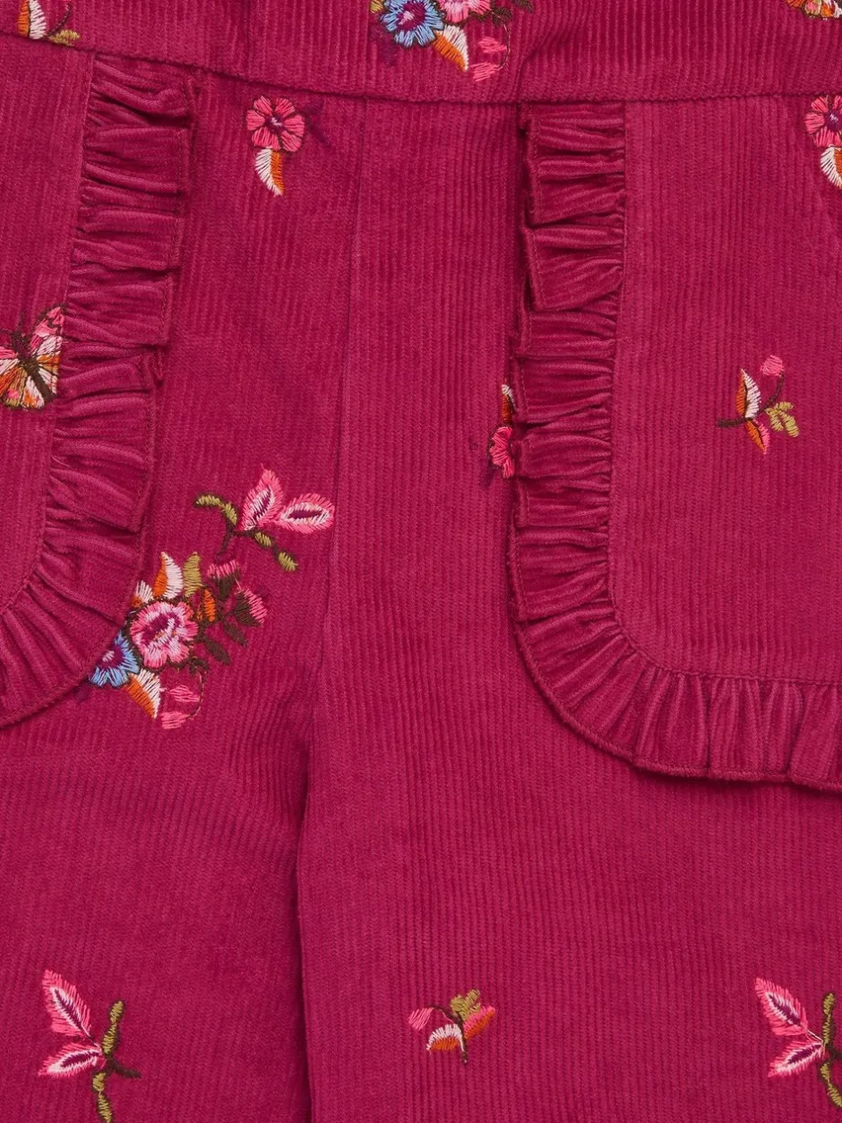 Tuinbroeken|Jumpsuits En Playsuits*Monsoon Embroidered Corduroy Dungarees