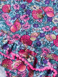 Badkleding|Badkleding|Monsoon Floral Shell Print UPF50+ Long Sleeve Swim Set
