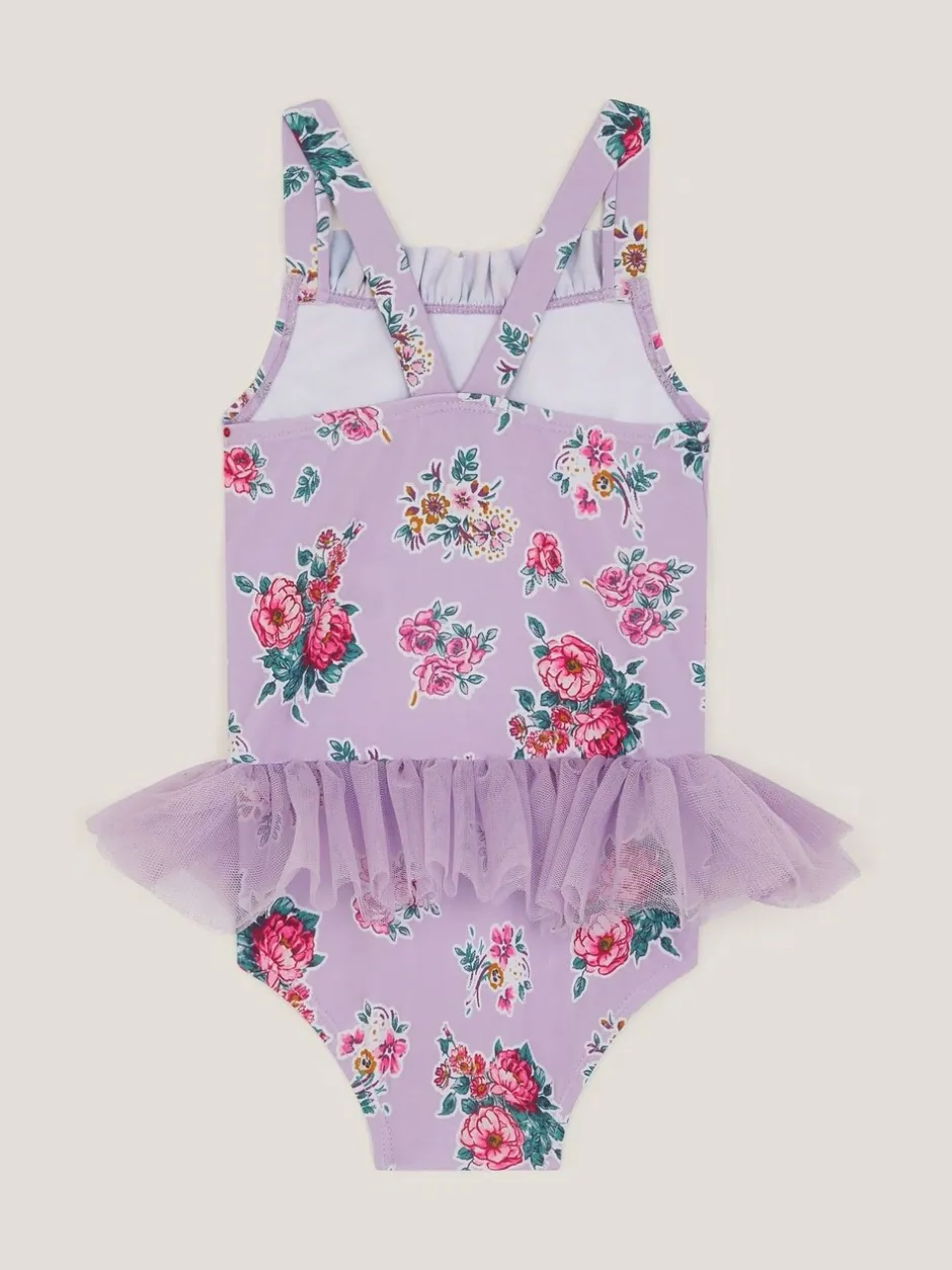 Badkleding|Monsoon Floral Tutu Swimsuit