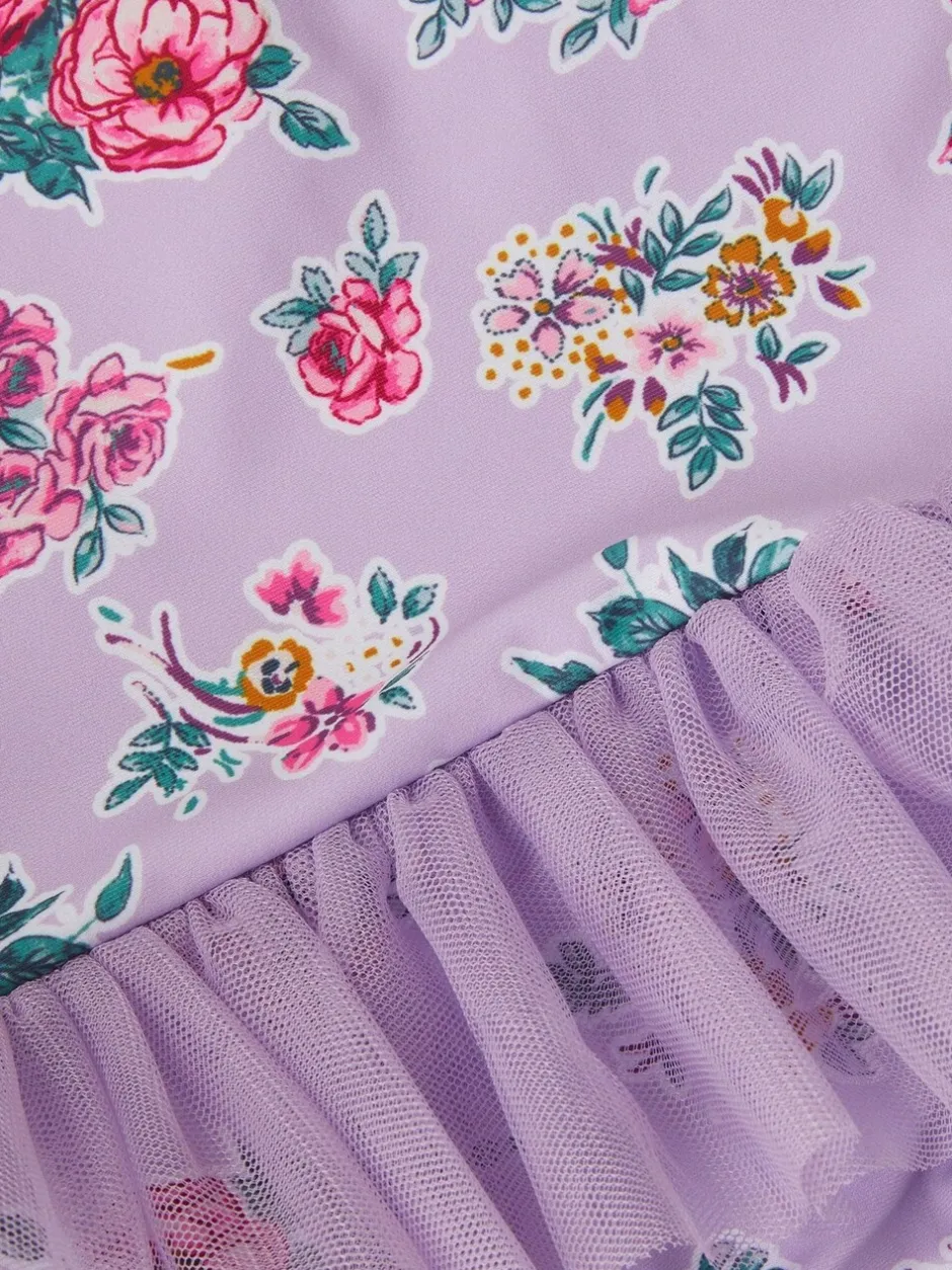 Badkleding|Monsoon Floral Tutu Swimsuit