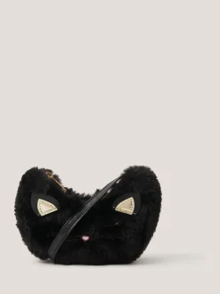 Tassen|Monsoon Fluffy Cat Cross-Body Bag
