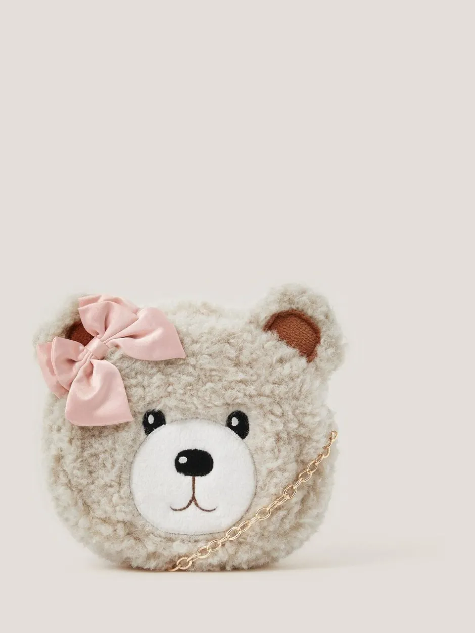Tassen*Monsoon Fluffy Teddy Bear Bag