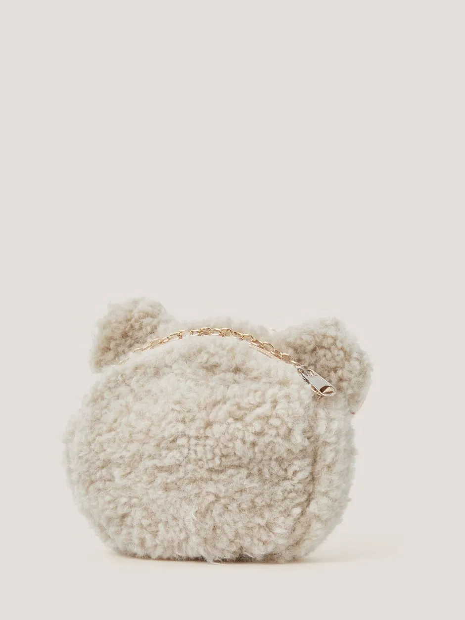 Tassen*Monsoon Fluffy Teddy Bear Bag