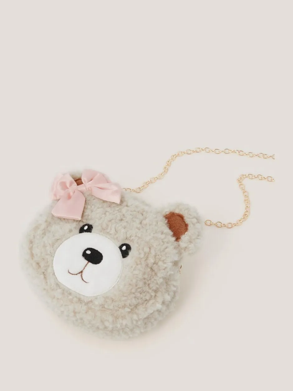 Tassen*Monsoon Fluffy Teddy Bear Bag