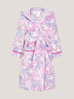 Kamerjassen*Monsoon Glow In The Dark Unicorn Dressing Gown