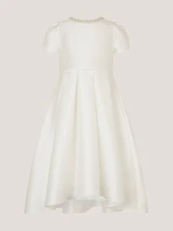Gelegenheidskleding|Jurken|Monsoon Isabella Short Sleeve Pearl Effect Embellished Dress