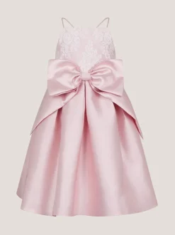 Gelegenheidskleding*Monsoon Juniper Satin Lace Bow Bridesmaid Dress