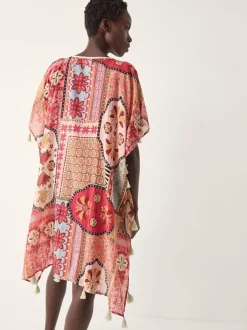 Mutsen, Handschoenen En Sjaals*Monsoon Patti Tile Print Mini Kaftan