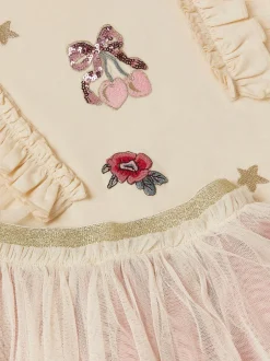 Gelegenheidskleding|Shorts En Rokken*Monsoon Ruffle Top & Embellished Skirt Set