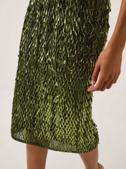 Rokken|Monsoon Serenity Sequin Midi Skirt