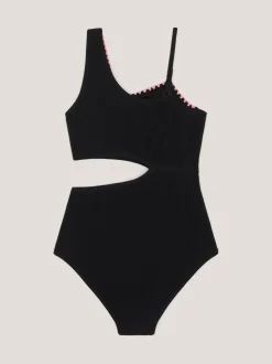 Badkleding|Monsoon Stitch Cut Out Swimsuit