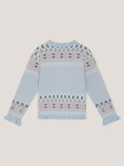 Gebreide Kleding|Monsoon Swallow Fairisle Pattern Cardigan