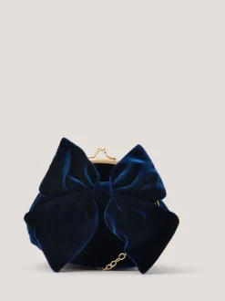Tassen*Monsoon Velvet Bow Clip Frame Bag
