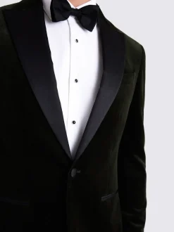 Smokings En Feestkleding*MOSS - Fluwelen maatgesneden jasje