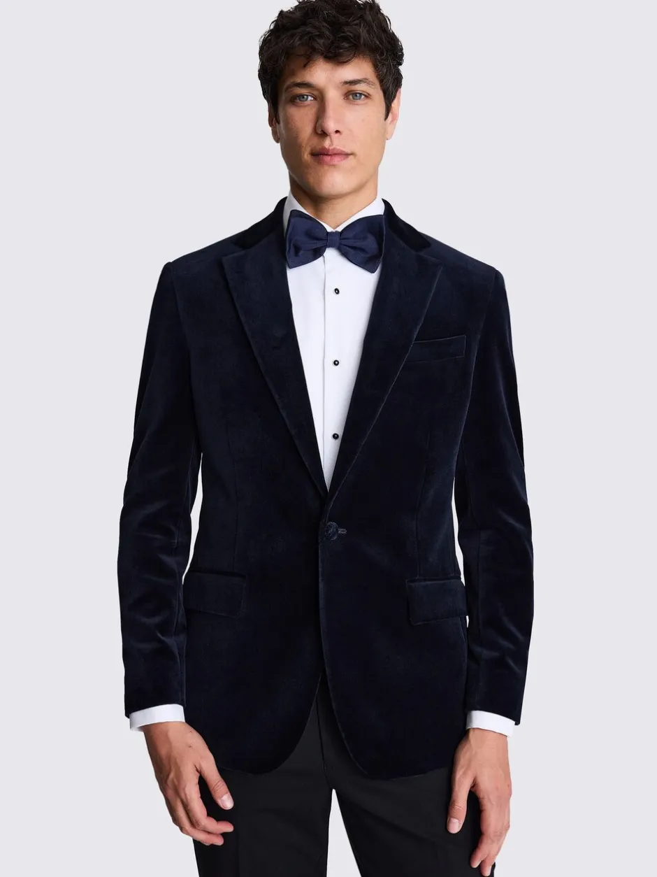 Smokings En Feestkleding*MOSS - Fluwelen maatgesneden jasje