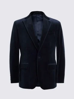 Smokings En Feestkleding*MOSS - Fluwelen maatgesneden jasje