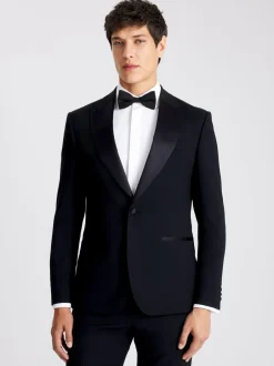 Smokings En Feestkleding|MOSS Fit Peak Revers Smoking Jack