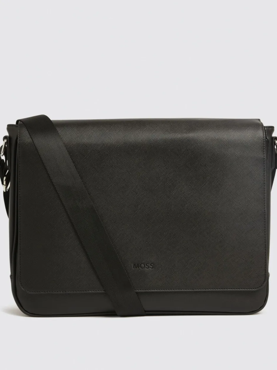 Tassen|MOSS Saffiano verzendingstas