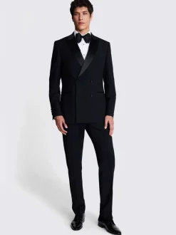 Smokings En Feestkleding|MOSS Tailored Fit Double Breasted Tuxedo Jacket