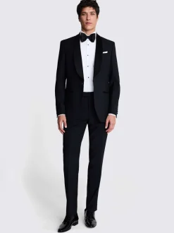 Smokings En Feestkleding|MOSS Tailored Fit smokingjas met sjaalkraag