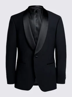 Smokings En Feestkleding|MOSS Tailored Fit smokingjas met sjaalkraag