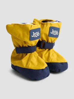 Boots|Boots|Jojo Maman Bébé - - Waterdichte babylaarsjes met fleece voering Mosterdgeel