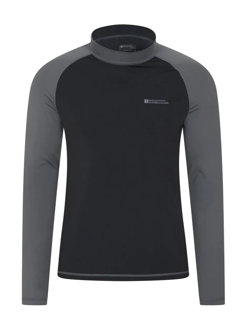 Badkleding*Mountain Warehouse - Huidvriendelijk hemdje met lange mouwen voor heren