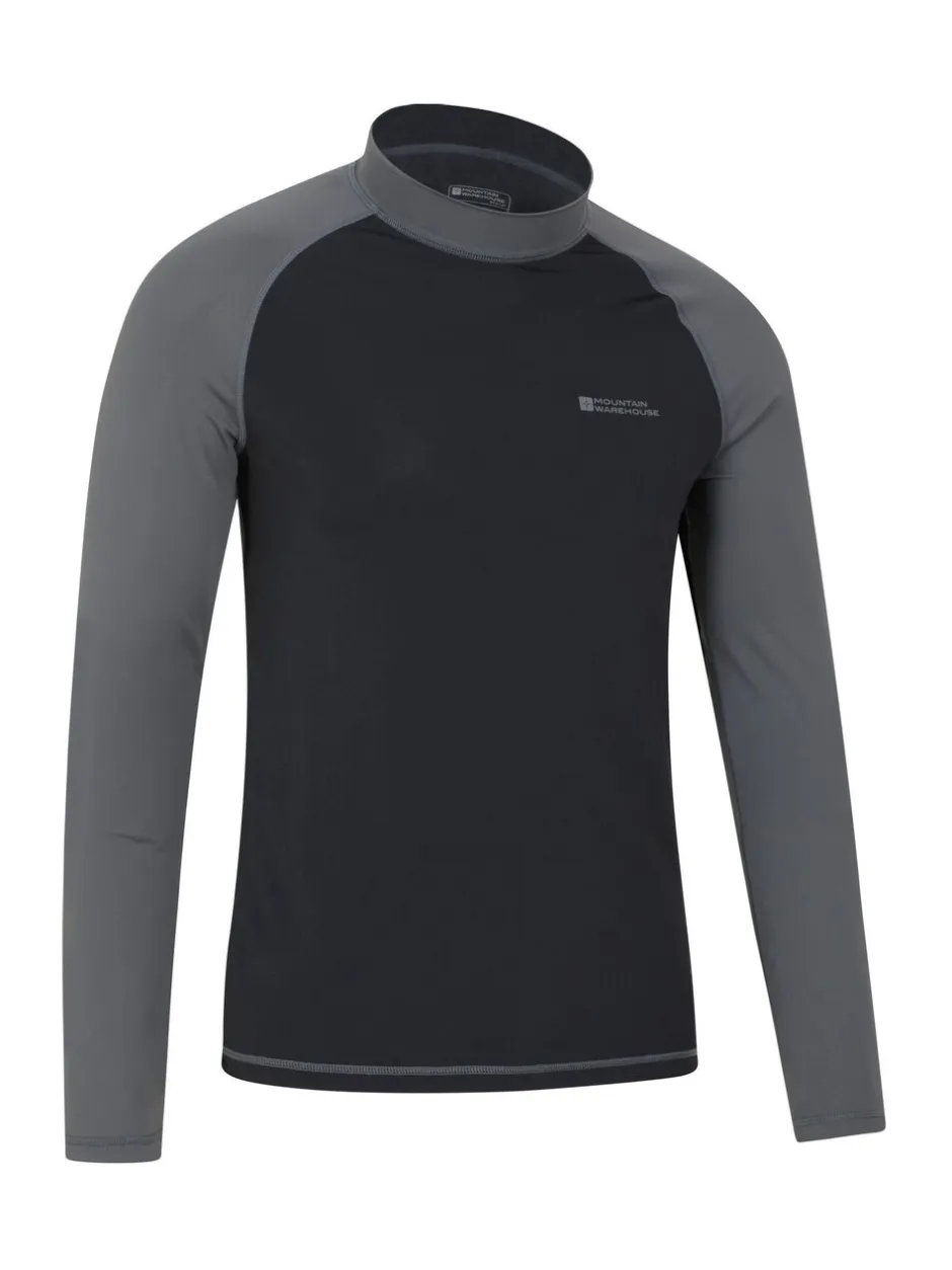 Badkleding*Mountain Warehouse - Huidvriendelijk hemdje met lange mouwen voor heren