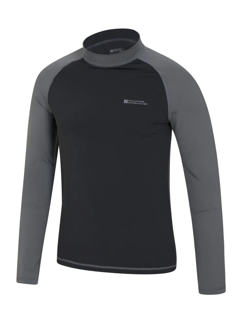Badkleding*Mountain Warehouse - Huidvriendelijk hemdje met lange mouwen voor heren
