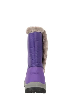 Boots*Mountain Warehouse Caribou kindersneeuwlaarzen met netbont en sherpa voering