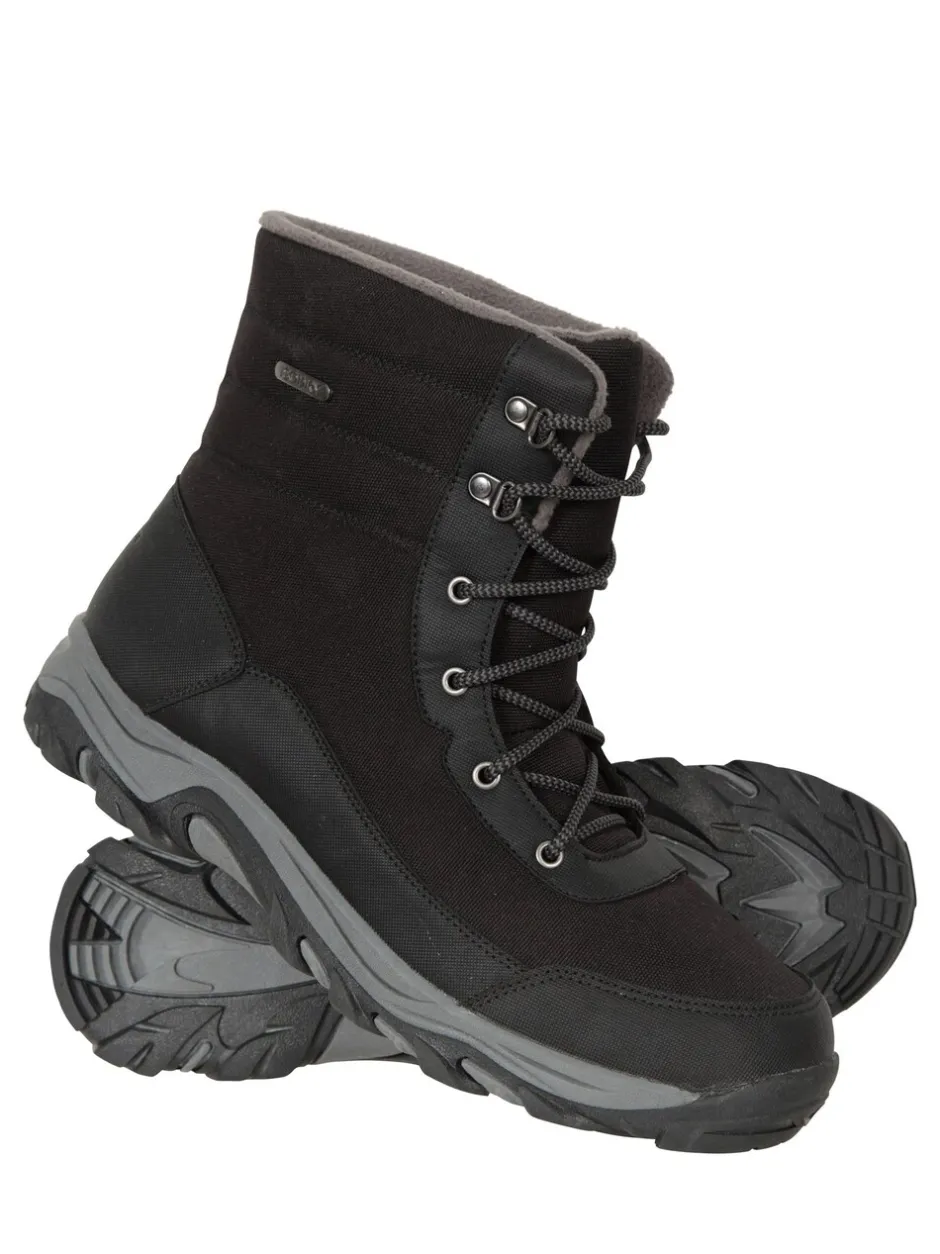 Boots|Mountain Warehouse fleecegevoerde sneeuw Boots voor heren