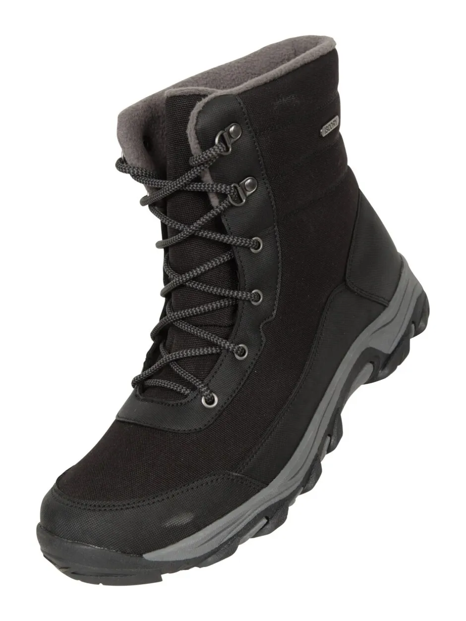 Boots|Mountain Warehouse fleecegevoerde sneeuw Boots voor heren