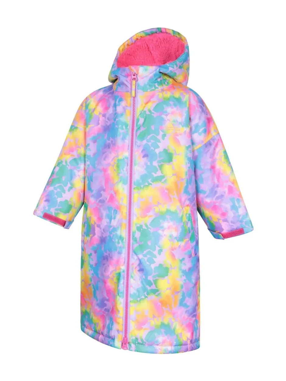 Kamerjassen|Mountain Warehouse Tidal bedrukte waterdichte omkleedjas voor kinderen