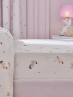 Kinderbeddengoed*Next Mousseline hoeslaken van 100% katoen