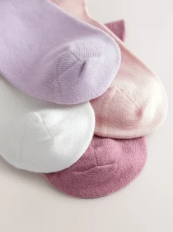 Sokken En Panty's|Sokken En Panty's|Next Multi - 4 Pack Cotton Rich Ruffle Frill Ankle Socks