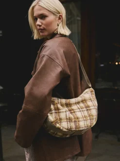 Tassen En Portemonnees|Next Multi - Borg Sling Checkered Cross-Body Bag