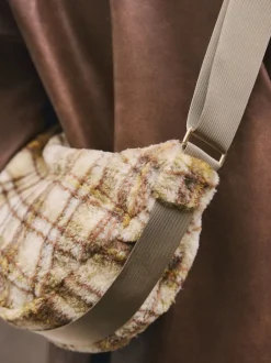 Tassen En Portemonnees|Next Multi - Borg Sling Checkered Cross-Body Bag