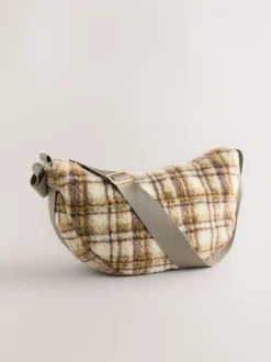 Tassen En Portemonnees|Next Multi - Borg Sling Checkered Cross-Body Bag