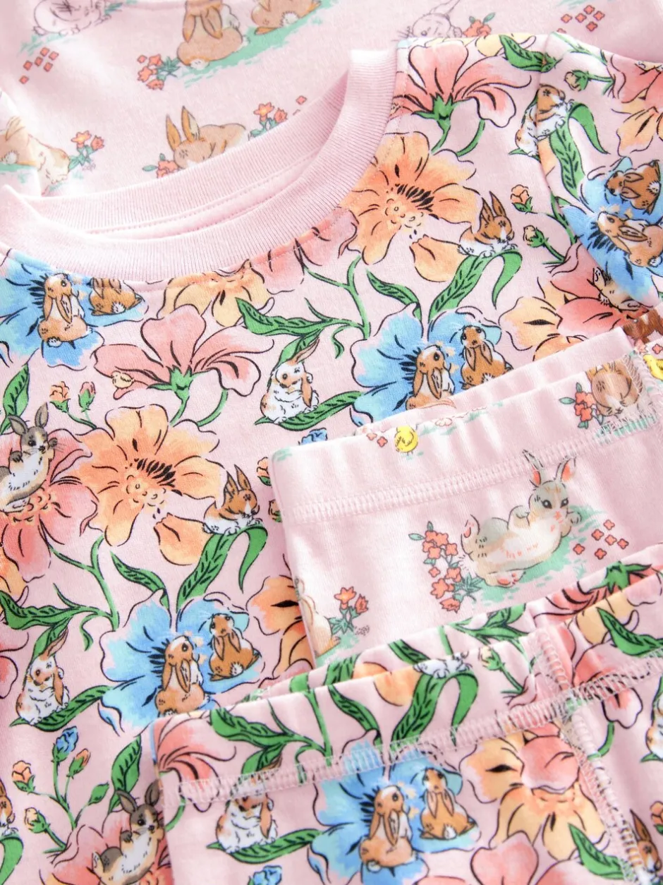 Nachtkleding En Pyjama's|Pyjama's|Next Multi - Cath Kidston Bunny Snuggle 100% katoenen pyjama's verpakking van 2