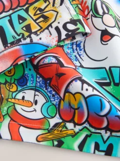 Badkleding|Next Multi - Christmas Swim Shorts (3-16yrs)