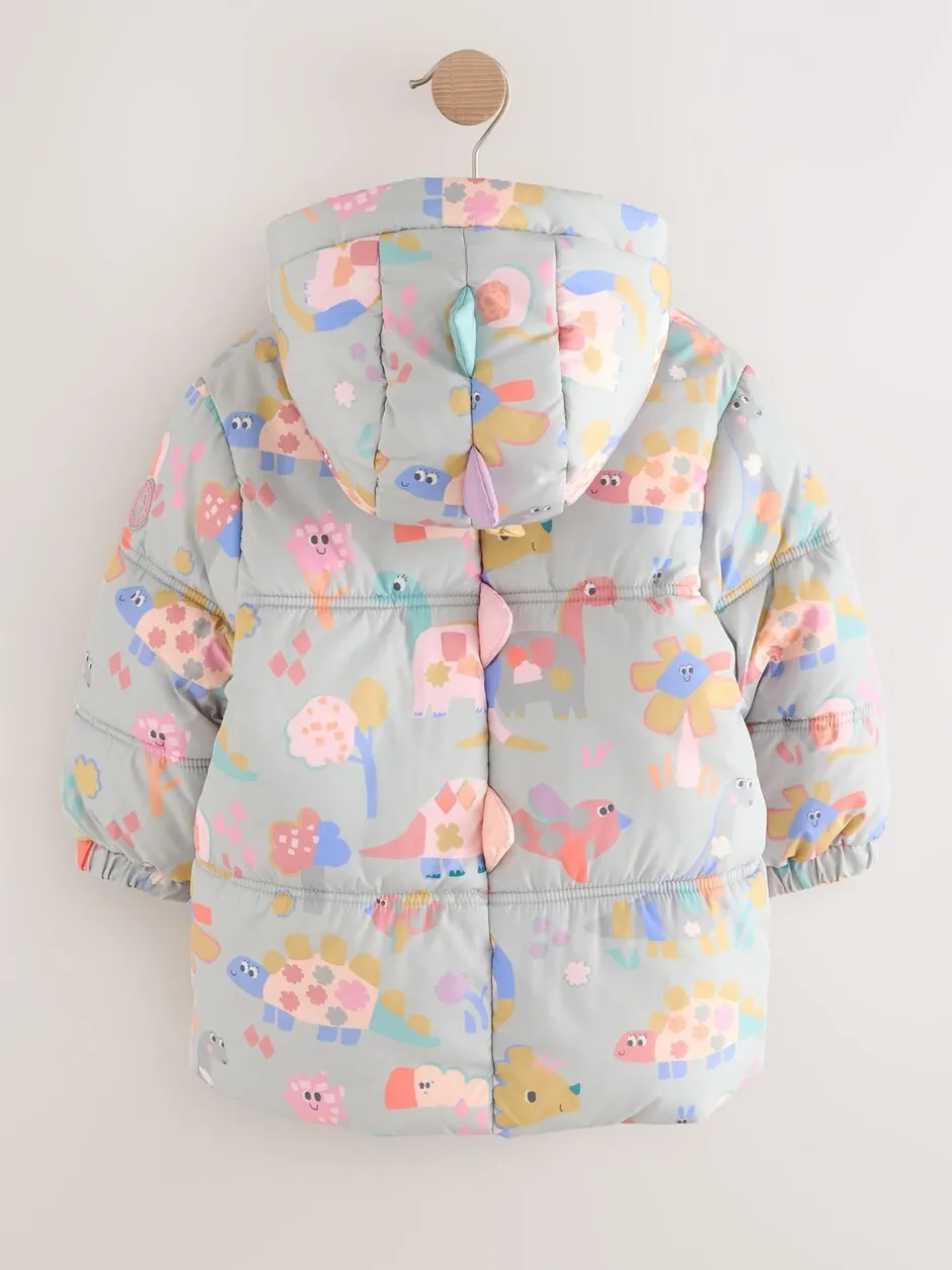 Jassen, Jacks En Kinderwagenpakjes|Jassen En Jacks*Next - Gewatteerde regenbestendige jas met print (3mnd-7jr Multi