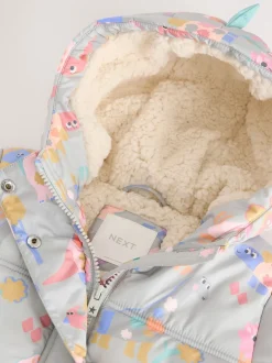 Jassen, Jacks En Kinderwagenpakjes|Jassen En Jacks*Next - Gewatteerde regenbestendige jas met print (3mnd-7jr Multi