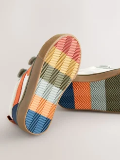 Sneakers*Next - Klittenbandsluiting Skate Trainers Multi